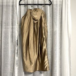 3.1 Phillip Lim Orchid Dress / Gold / Size 6 - image 1